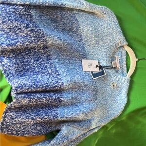 Marshalls Blue Patterned Women's Sweater